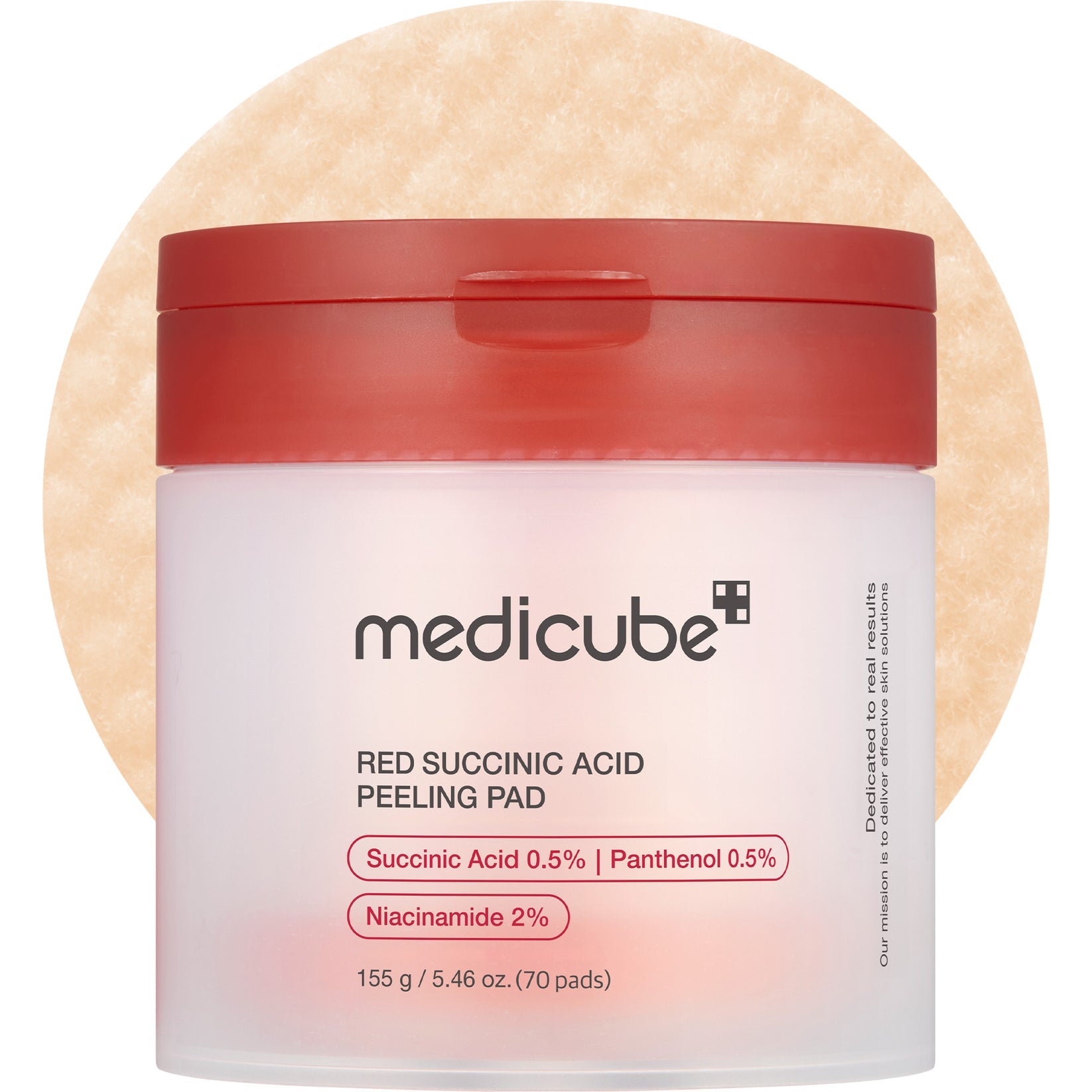 medicube RED SUCCINIC ACID PEELING PAD
