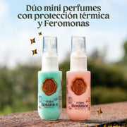 DÚO MINI PERFUME TERMOPROTECTOR CON FEROMONAS RITUAL BOTANICO