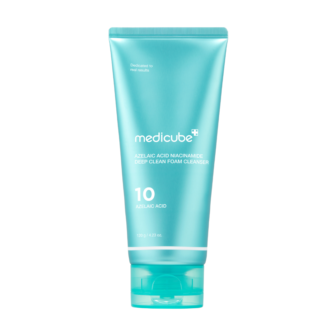 medicube azelaic acid niacinamide deep clean foam cleanser 120g