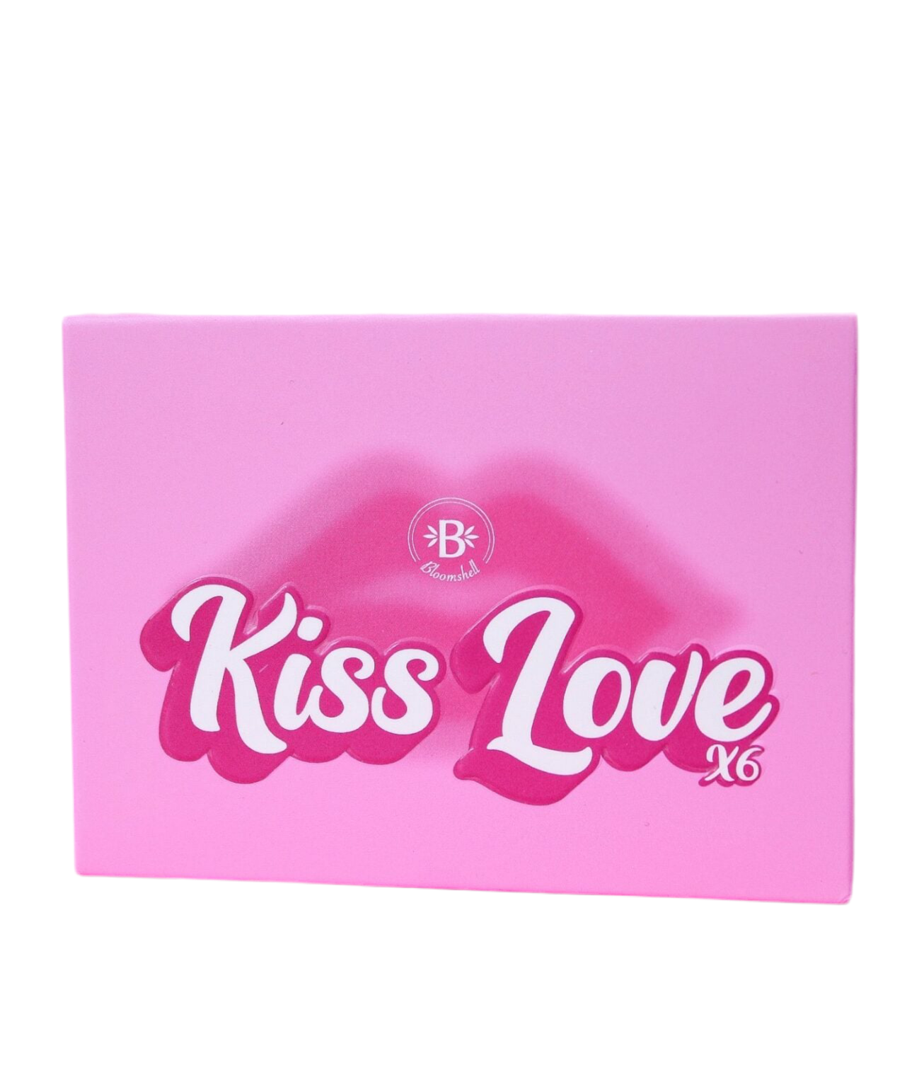 Paleta de labios kiss love X6 bloomshell