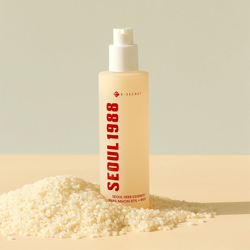 K-SECRET
SEOUL 1988 Essence : Snail Mucin 97% + Rice