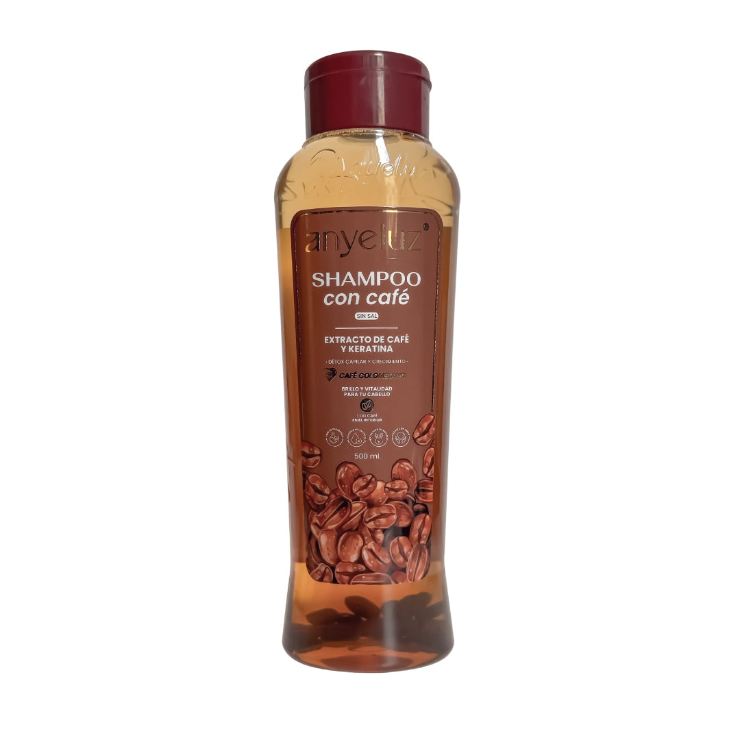 SHAMPOO CON CAFÉ ANYELUZ