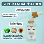 SÉRUM FACIAL + ALOEV | Class Gold