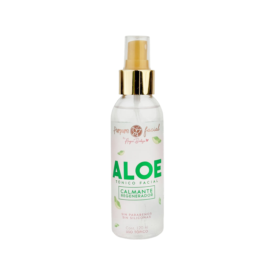 Tonico Facial Aloe Vera 120ml Mini Purpure