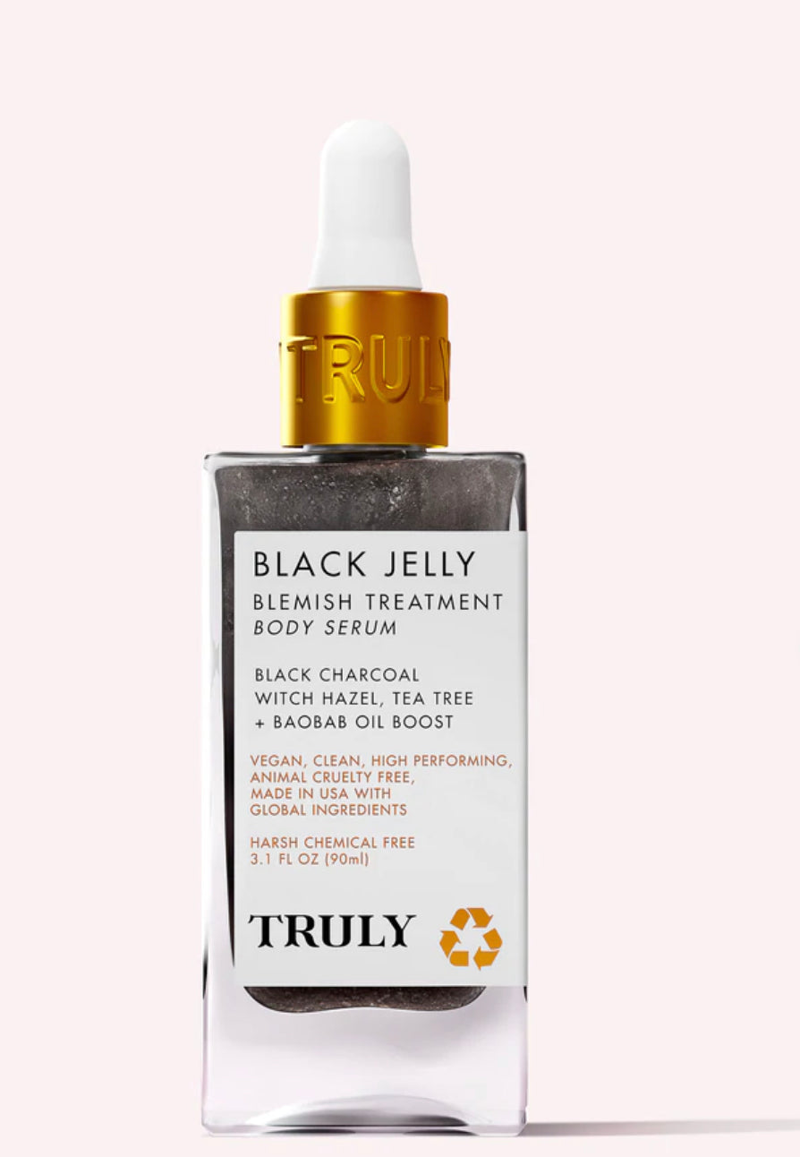BLACK JELLY BLEMISH TREATMENT BODY SERUM | TRULY