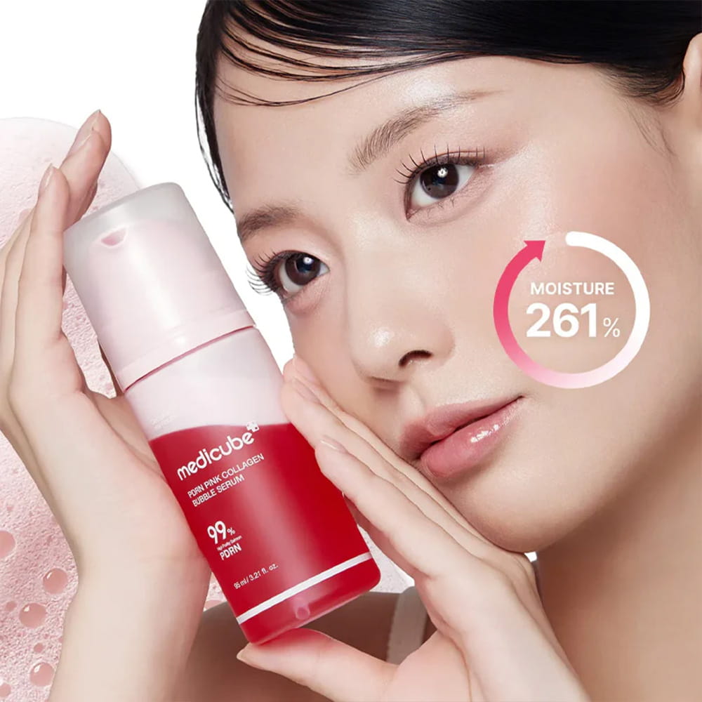 Medicube PDRN Pink Collagen Bubble Serum