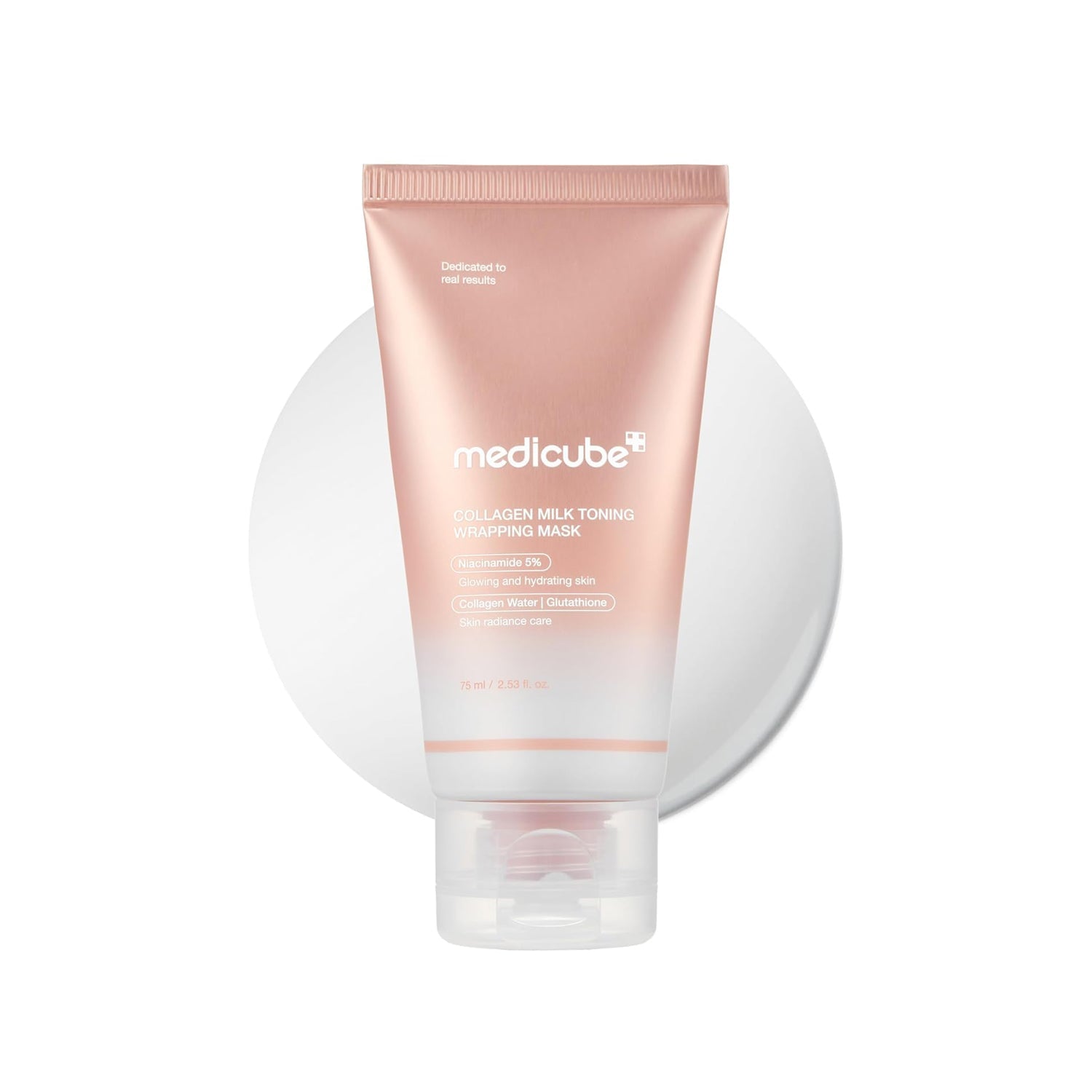 Mascarilla facial MEDICUBE Collagen Milk Toning Wrapping Mask 75ml