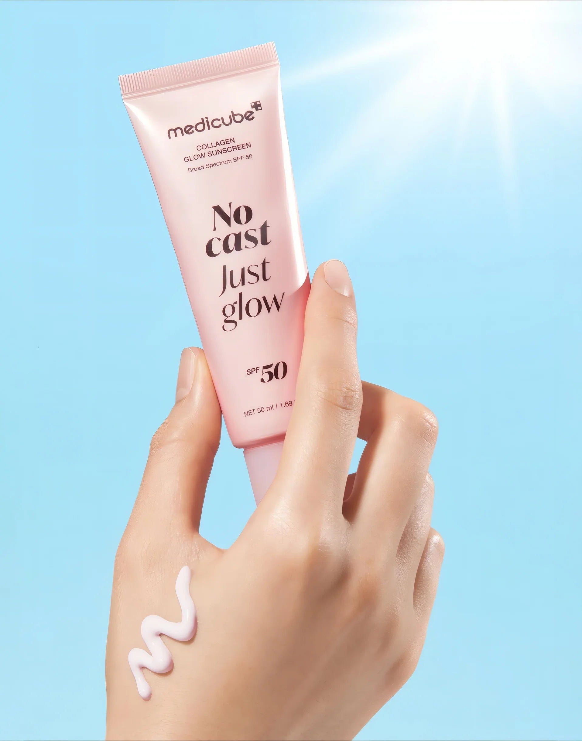 No Cast Just Glow Sunscreen-Medicube