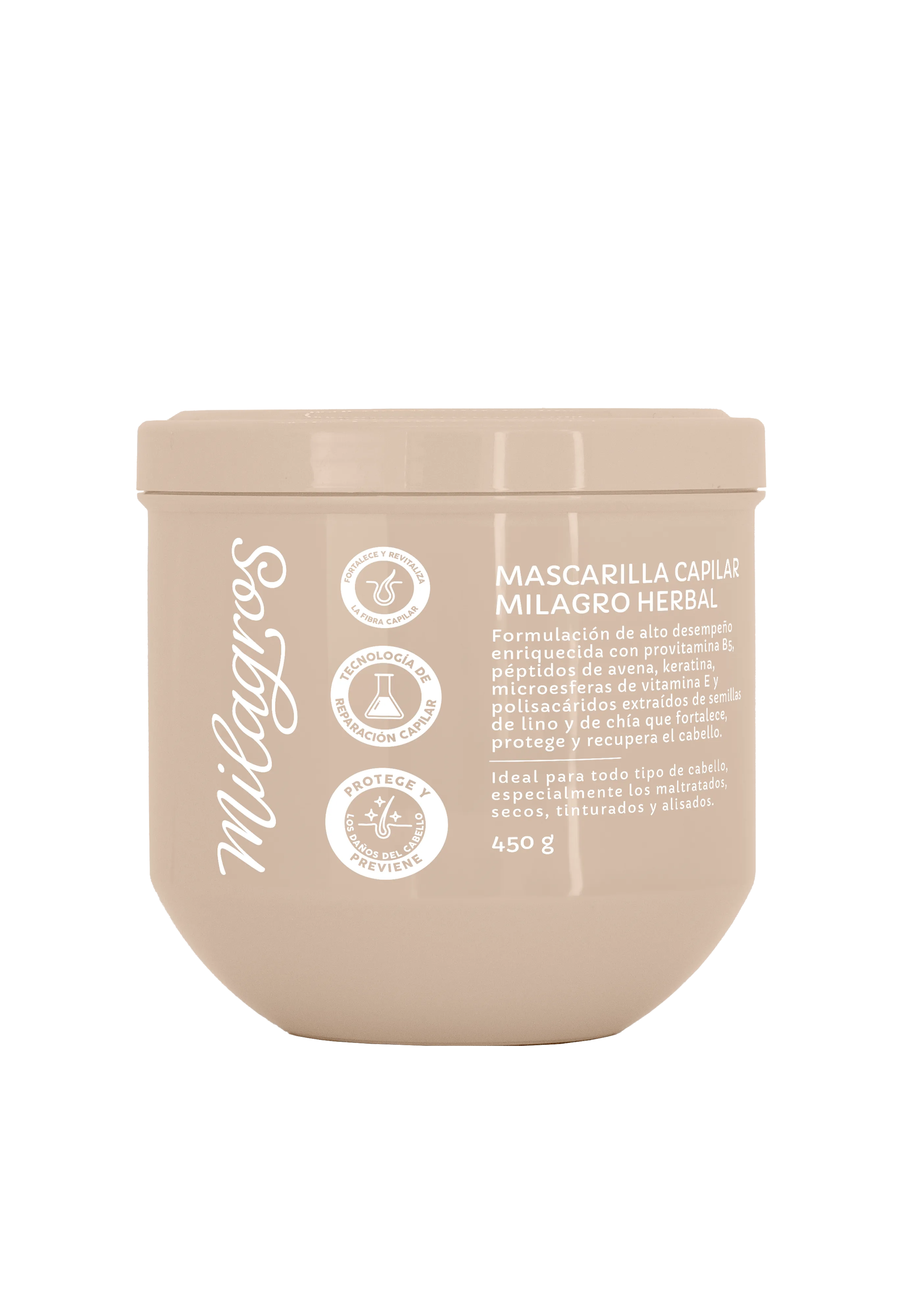 Mascarilla Capilar Milagro Herbal