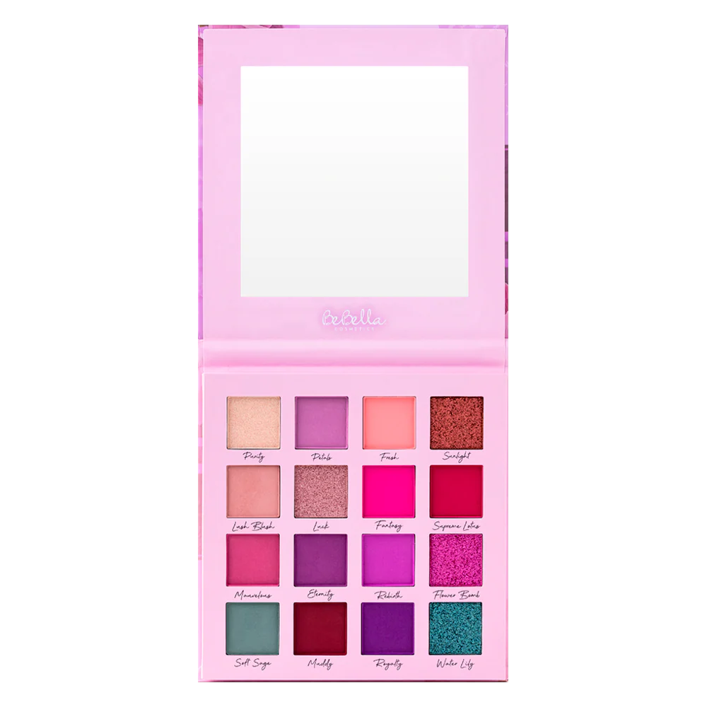 Paleta De Sombras Lotus Love De Bebella Cosmetics